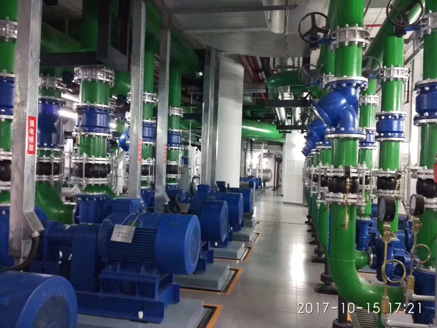立能電子工業(yè)園空調(diào)、低壓配電、空壓氣體機(jī)電安裝